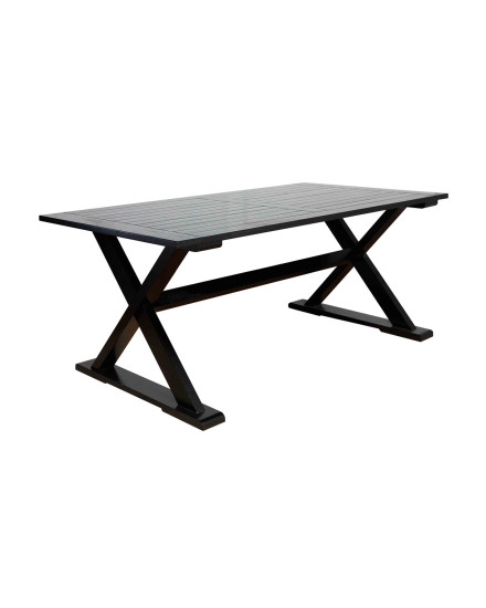 Logan X Dining Table Wood Top