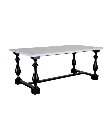 Andrea Dining Table Marble Top