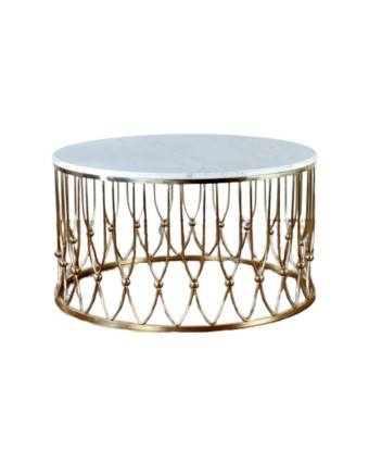 Andrea round coffee table