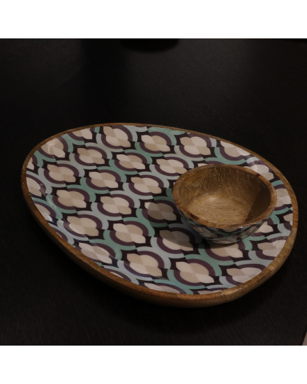 Toscana Platter With Bowl Set